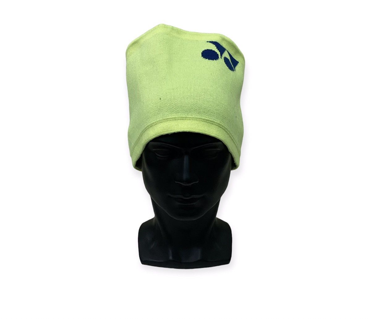 image of Yonex Small Logo Neck Gaiter/neck Warmer Beanie Hat in Yellow, Men's