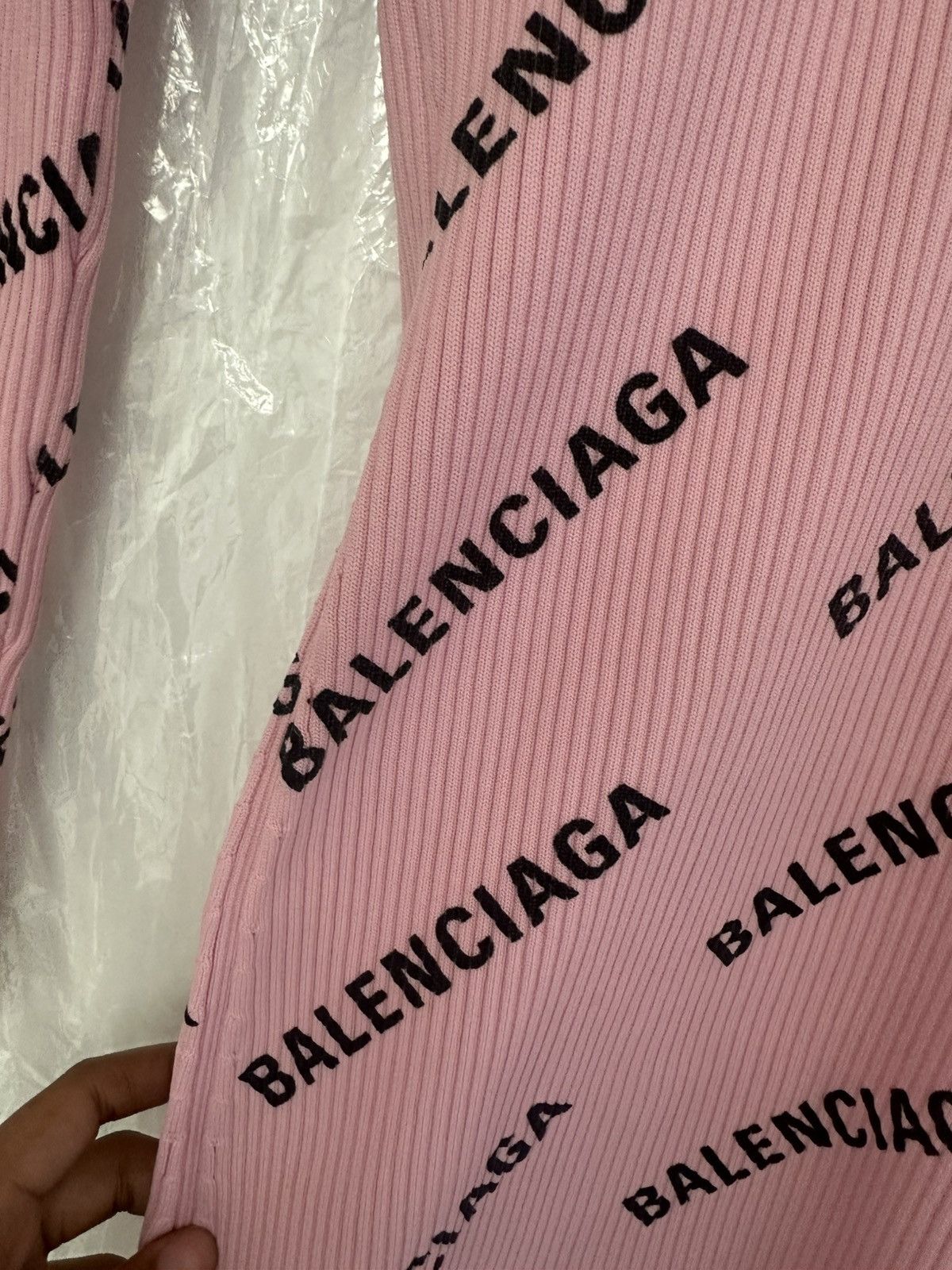 Balenciaga Balenciaga Pink Mid Dress Size S / US 4 / IT 40 - 1 Thumbnail