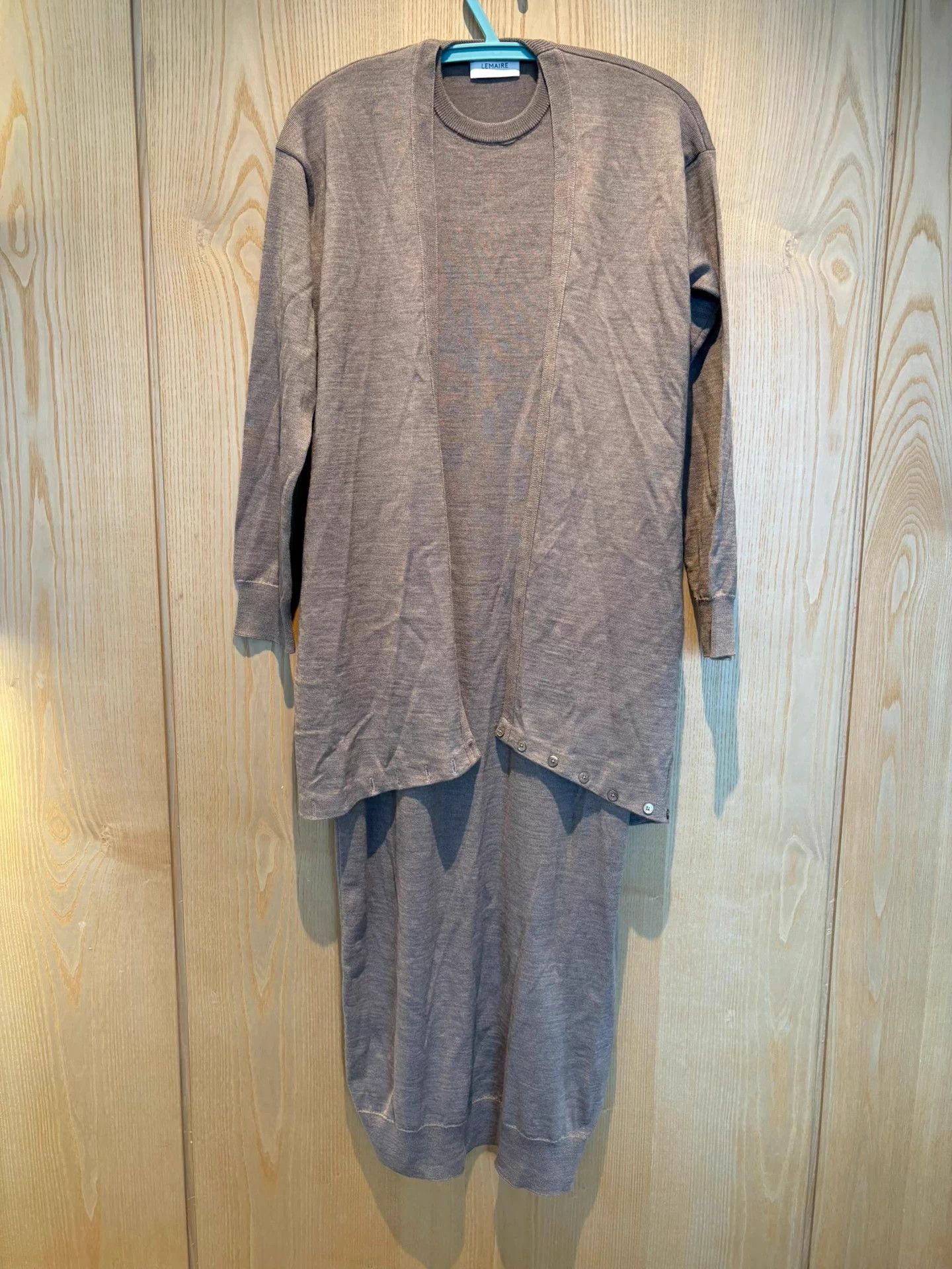 Lemaire LEMAIRE Wool-Blend Long Sleeve Set XS Portugal Size XS / US 0-2 / IT 36-38 - 4 Thumbnail