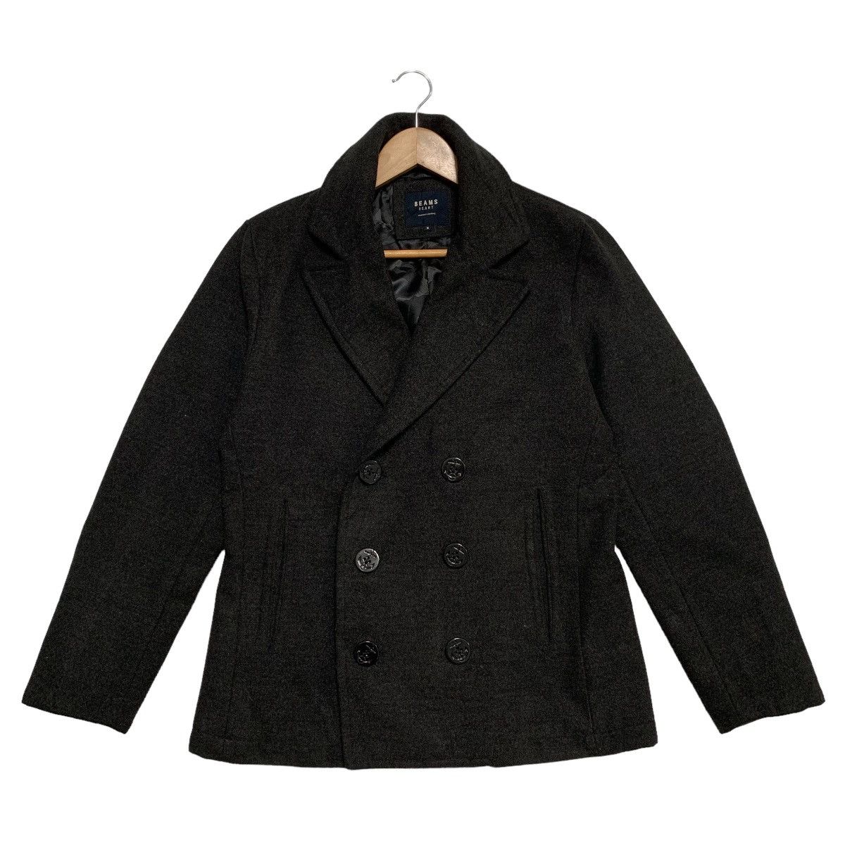 Beams Plus Beams Heart Double Breast Coat Jacket Size US M / EU 48-50 / 2 - 1 Thumbnail