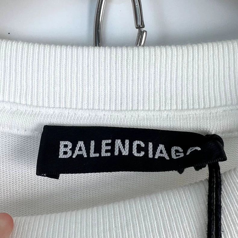 Balenciaga Balenciaga Logo monogram print crew neck T-shirt Size US XS / EU 42 / 0 - 4 Thumbnail