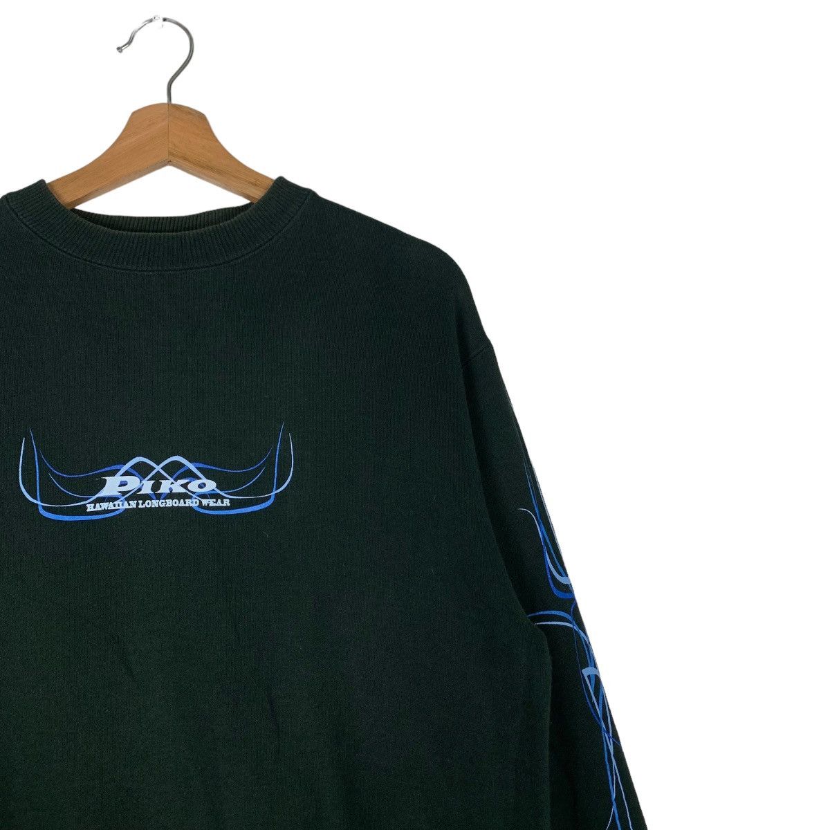 Japanese Brand 90's PIKO Hawaiian Big Logo Graphic Sweatshirts #0789-C36 Size US M / EU 48-50 / 2 - 9 Thumbnail
