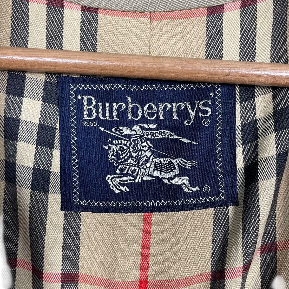 Burberry Vintage Burberrys Nova Check Trench Coat Size US M / EU 48-50 / 2 - 16 Thumbnail