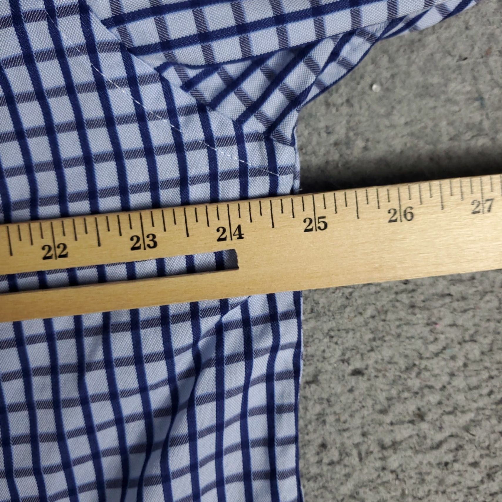 Vintage Jhane Barnes Shirt Mens 2XL Blue Check Button-Up Long Sleeve Casual Workwear Shirt - 2XL Mens Blue Check Jhane Barnes Button-Up Long Sleeve Shirt Size US XXL / EU 58 / 5 - 5 Thumbnail