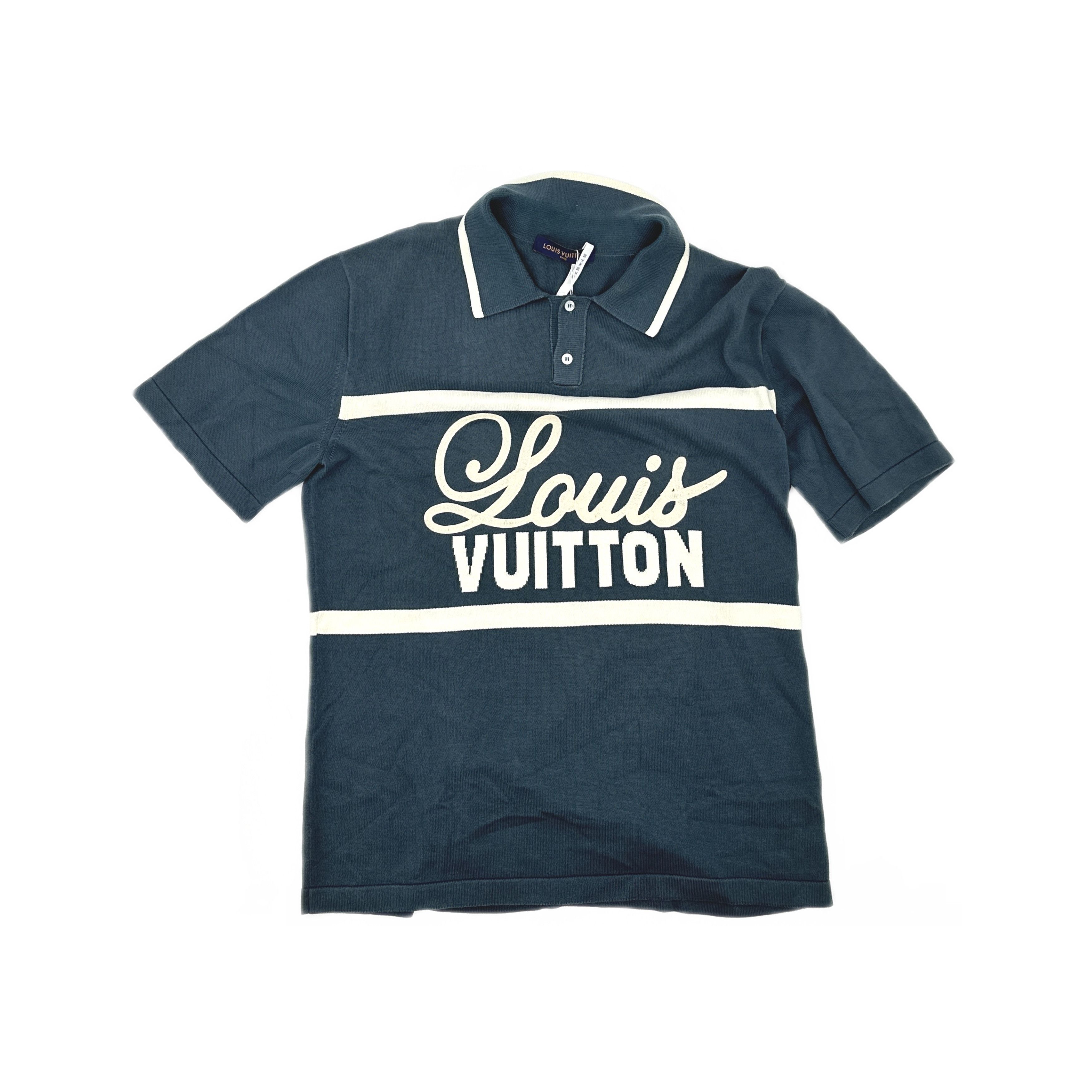 Louis Vuitton Louis Vuitton Script Logo Polo Shirt Size XL Size US XL / EU 56 / 4 - 1 Thumbnail