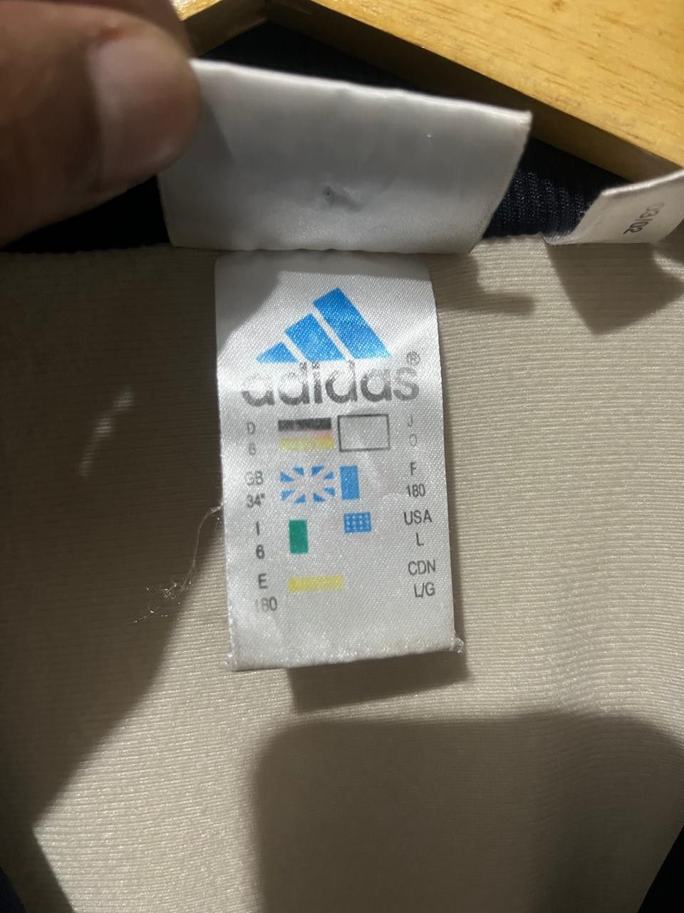 Adidas Jaket Track Adidas Vintage 2002 Size US XL / EU 56 / 4 - 12 Thumbnail