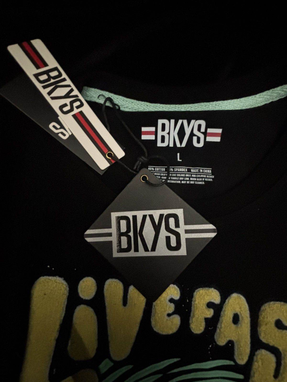 Other BKYS - Live Fast Die Young Tshirt Size L Size US L / EU 52-54 / 3 - 3 Thumbnail