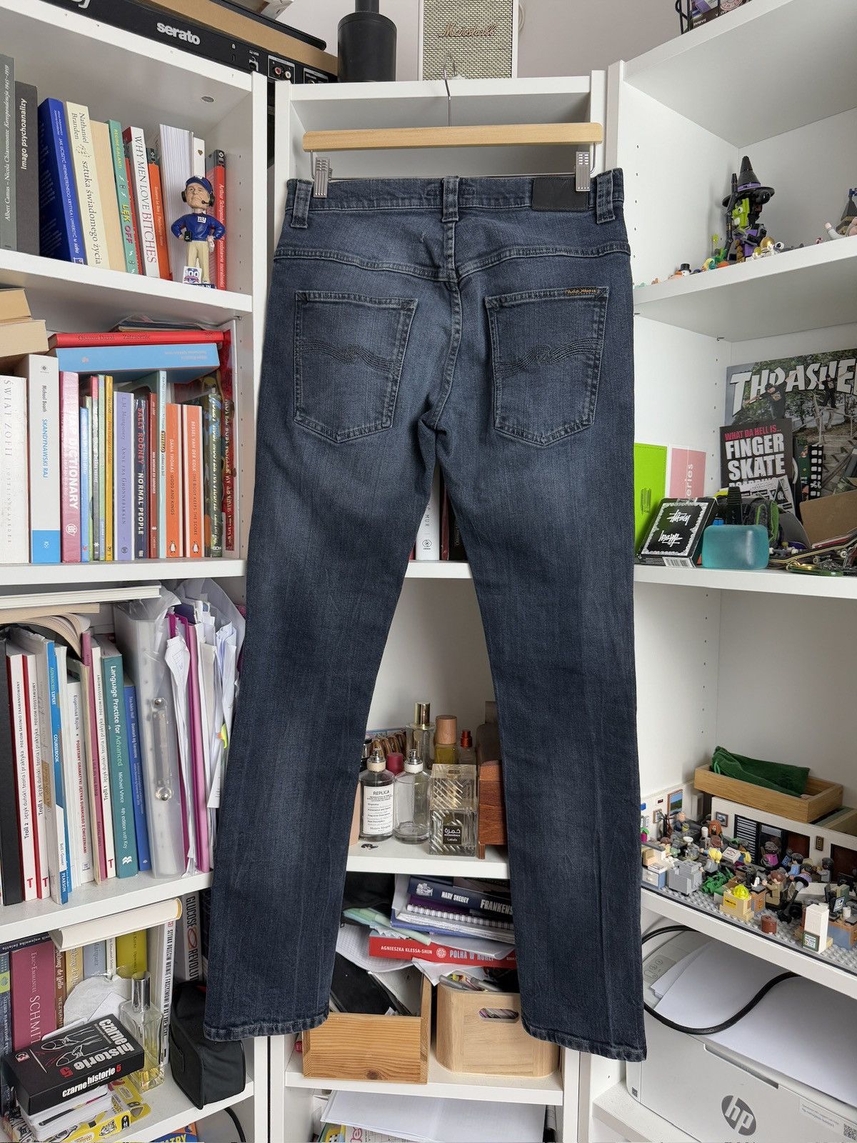 Designer × Nudie Jeans Nudie Jeans skinny fit denim pants 31x32 designer casual y2k Size US 31 - 2 Thumbnail