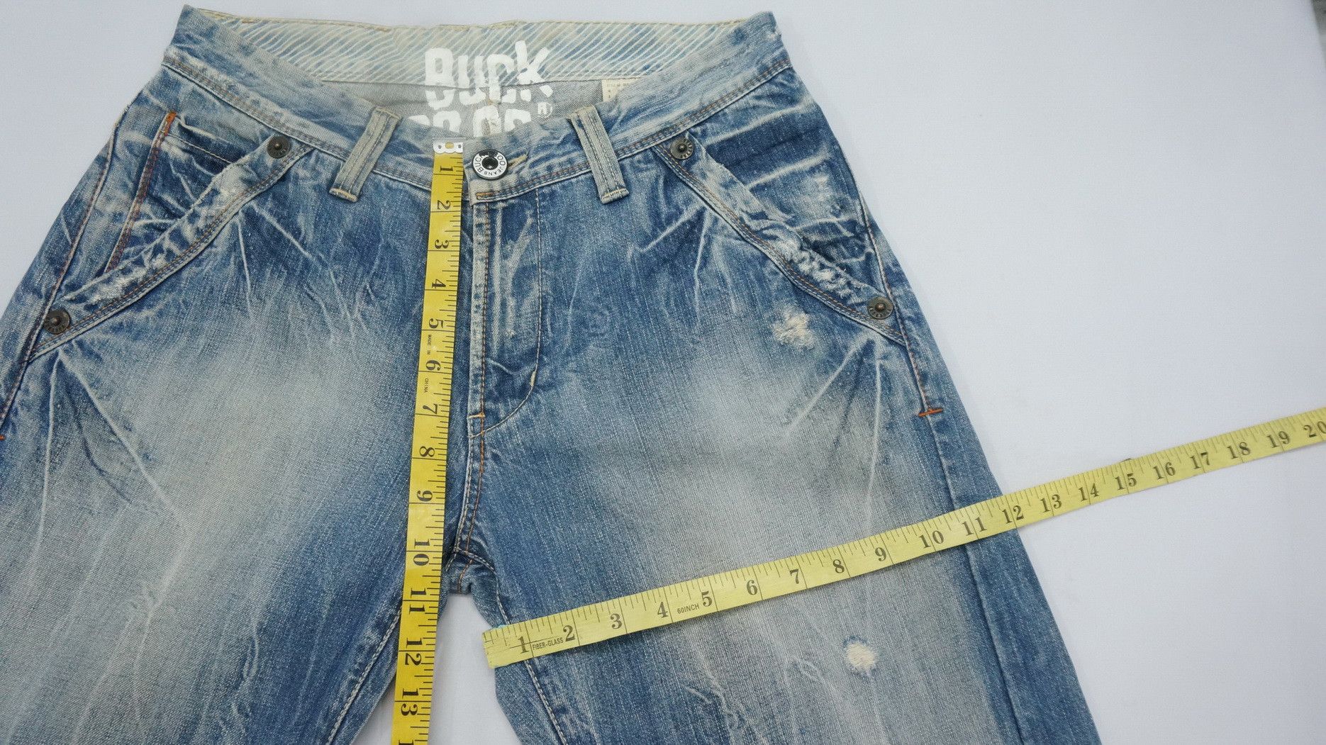 BUCKAROO Vintage Wide Leg Distressed Jeans
