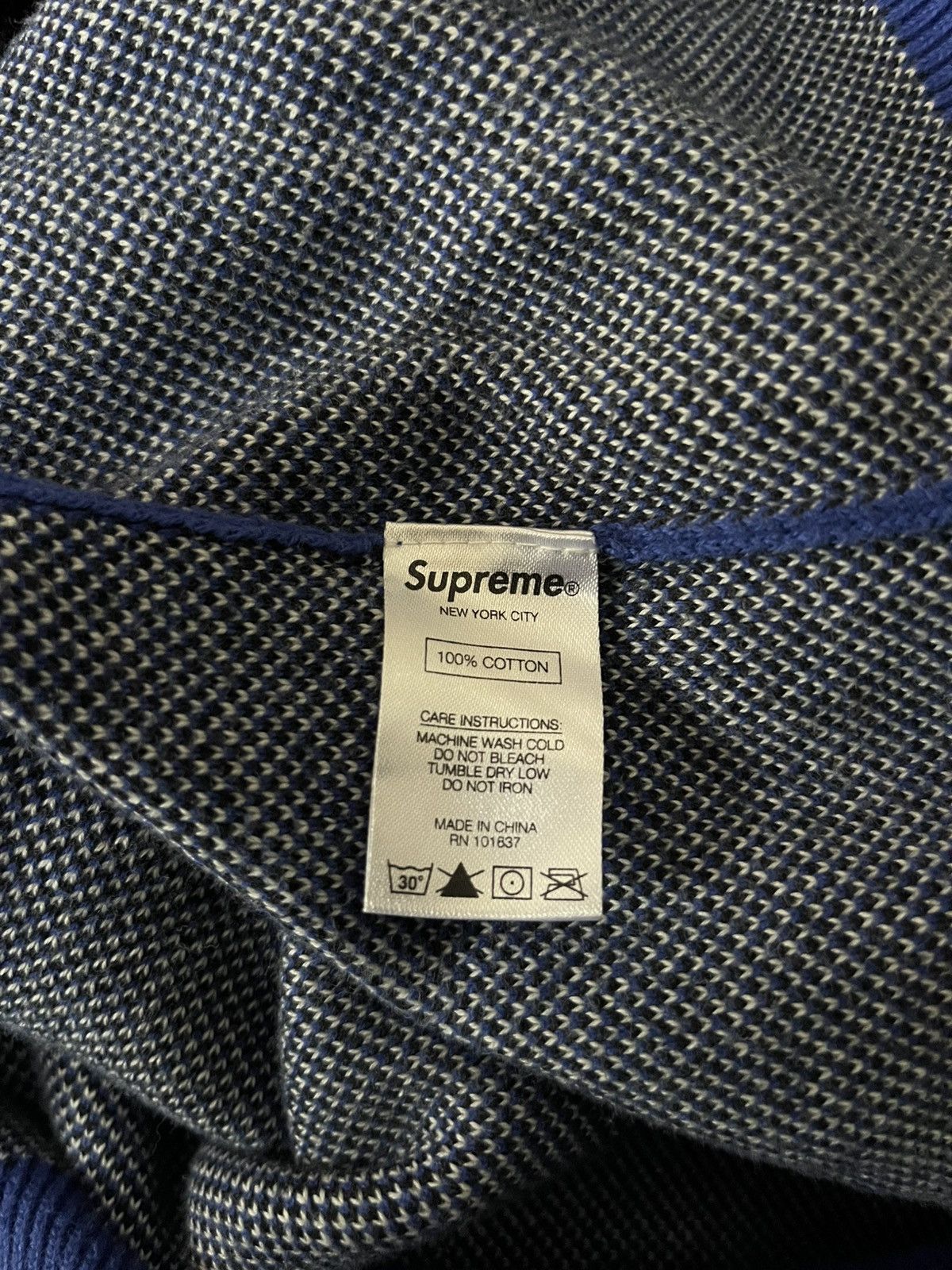 Supreme Supreme Tag Logo Knitwear Size US M / EU 48-50 / 2 - 3 Thumbnail
