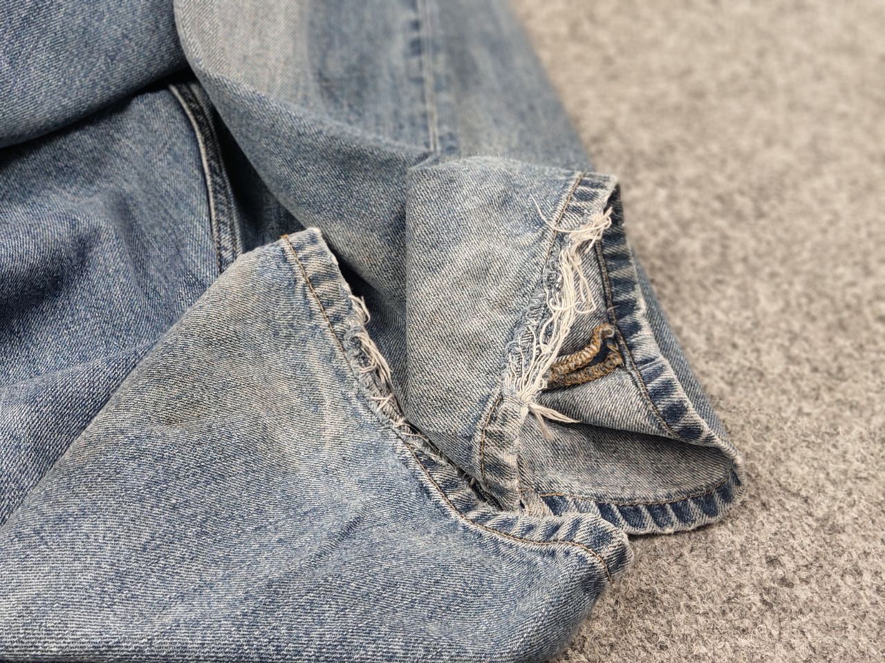 Carhartt Vintage Carhartt Marlow Pants Distressed Faded denim Jeans Size US 36 / EU 52 - 12 Thumbnail