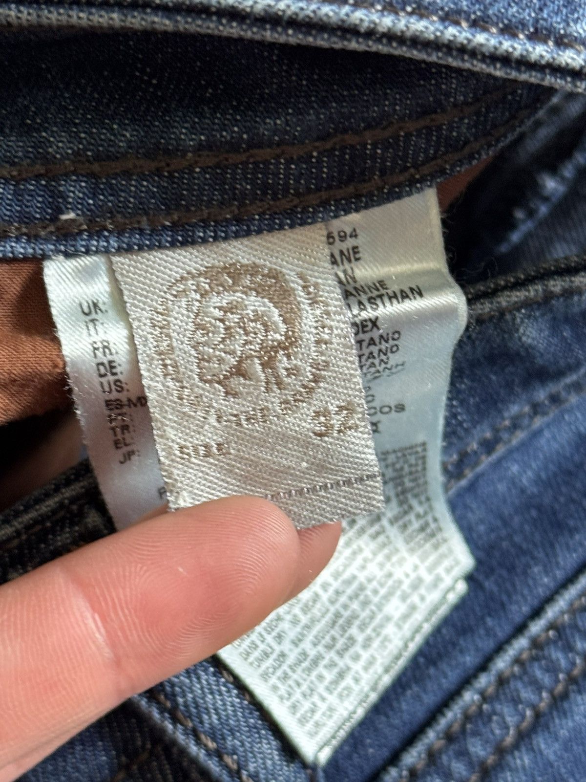 Diesel Diesel 32/32 Waykee straight denim pants jeans trousers Y2K Size US 32 / EU 48 - 12 Thumbnail