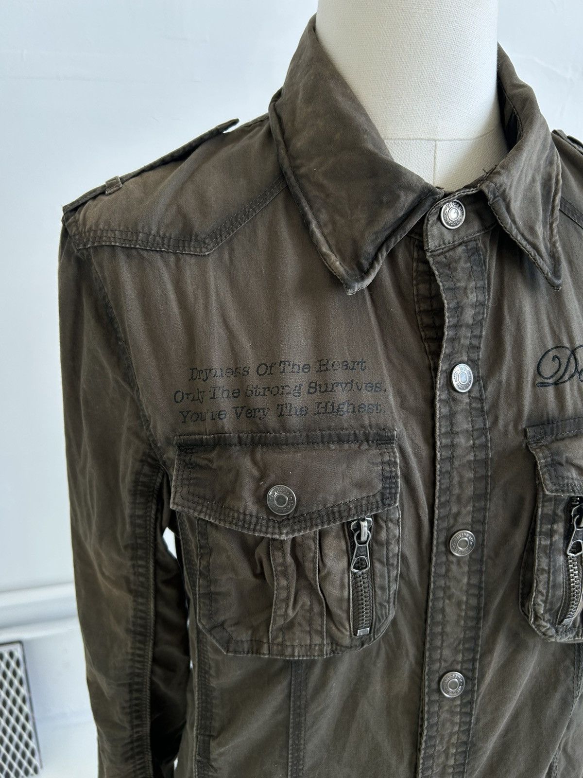 In The Attic Military In the Attic shirt Size US M / EU 48-50 / 2 - 2 Thumbnail