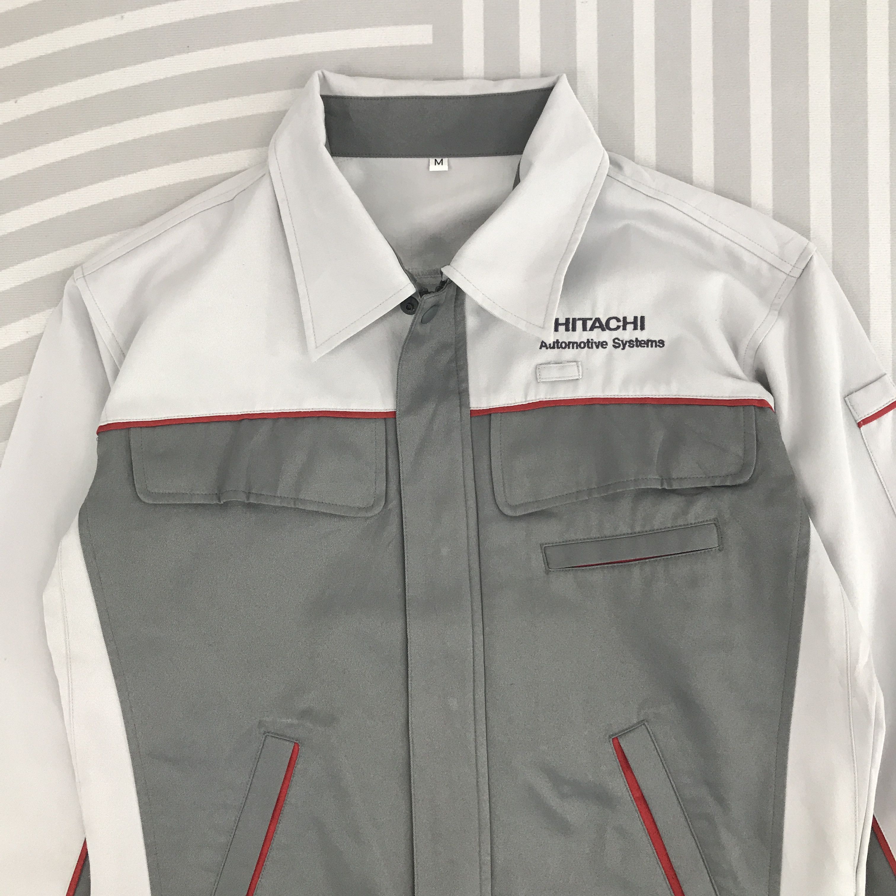 Japanese Brand × Vintage Vintage Hitachi Automotive System up zipper Jacket Size US M / EU 48-50 / 2 - 2 Thumbnail
