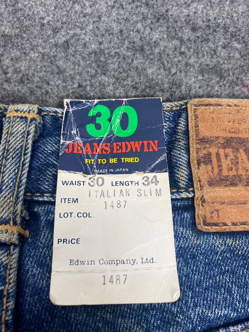 Edwin vintage edwin japan italian slim denim Size US 30 / EU 46 - 5 Thumbnail