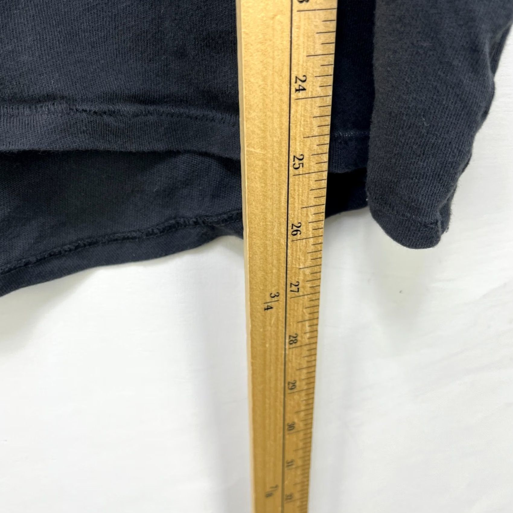 Vintage VINTAGE Black Sun Faded Ringer T-Shirt Large 90s Mens Size US L / EU 52-54 / 3 - 7 Thumbnail