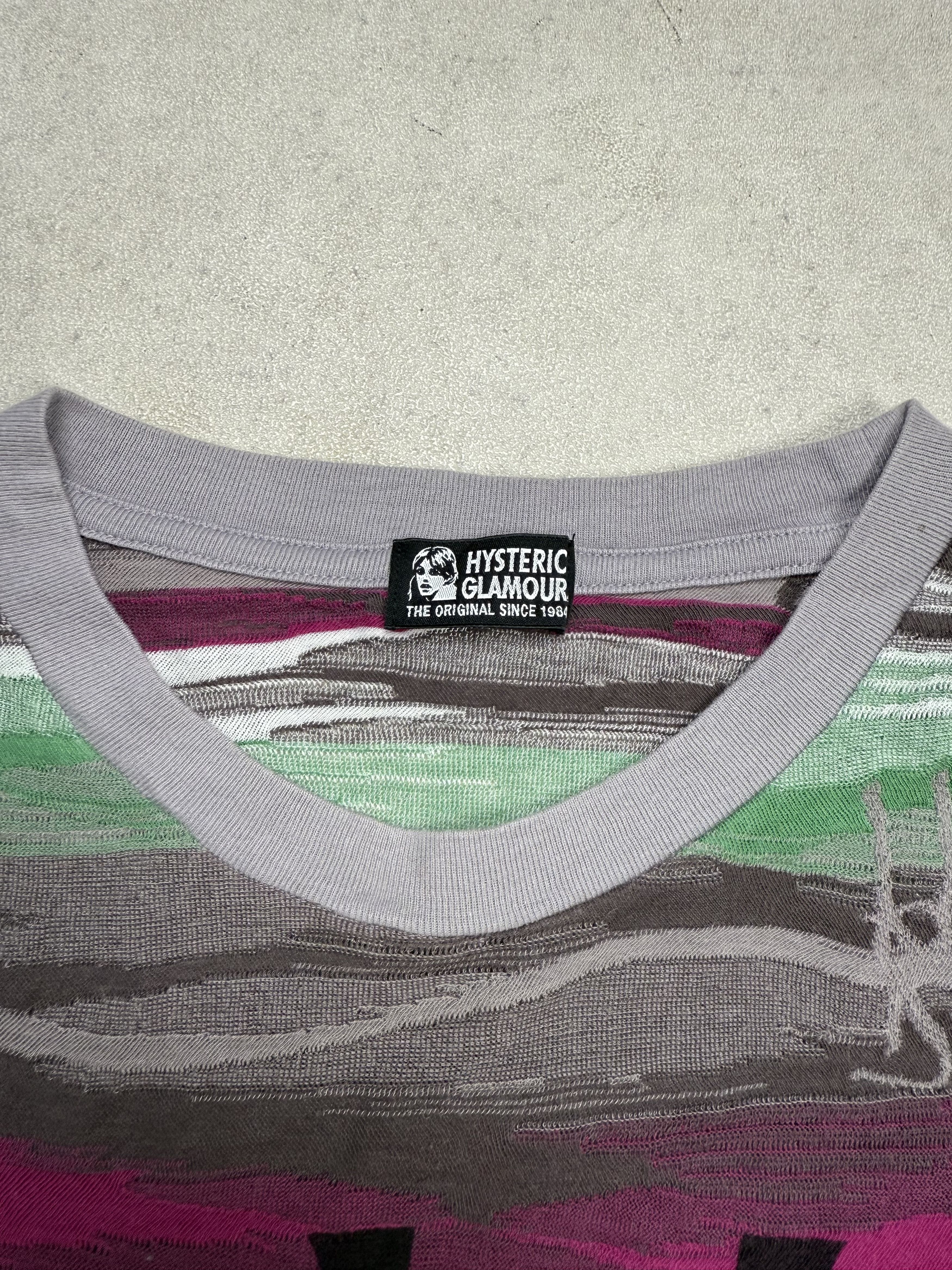 Hysteric Glamour Hysteric Glamour YSL Logo Multicolor Boxy Sweater Size US M / EU 48-50 / 2 - 7 Thumbnail
