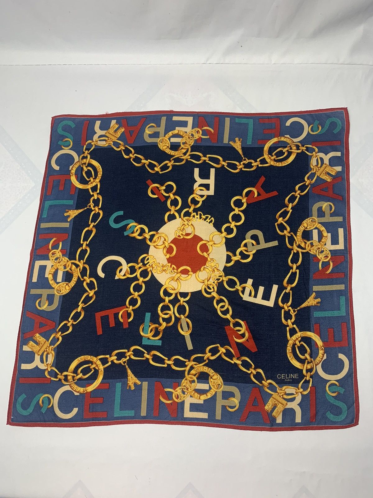 Celine Celine Handkerchief / Neckerchief / Bandana Size ONE SIZE - 2 Thumbnail