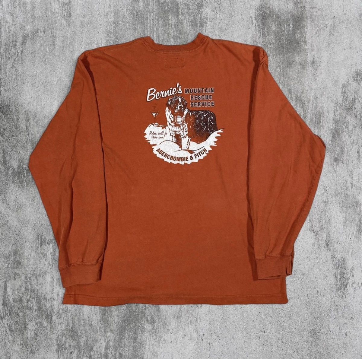 Abercrombie & Fitch VTG Y2K Abercrombie & Fitch Orange Shirt Mens Large Size US L / EU 52-54 / 3 - 2 Thumbnail