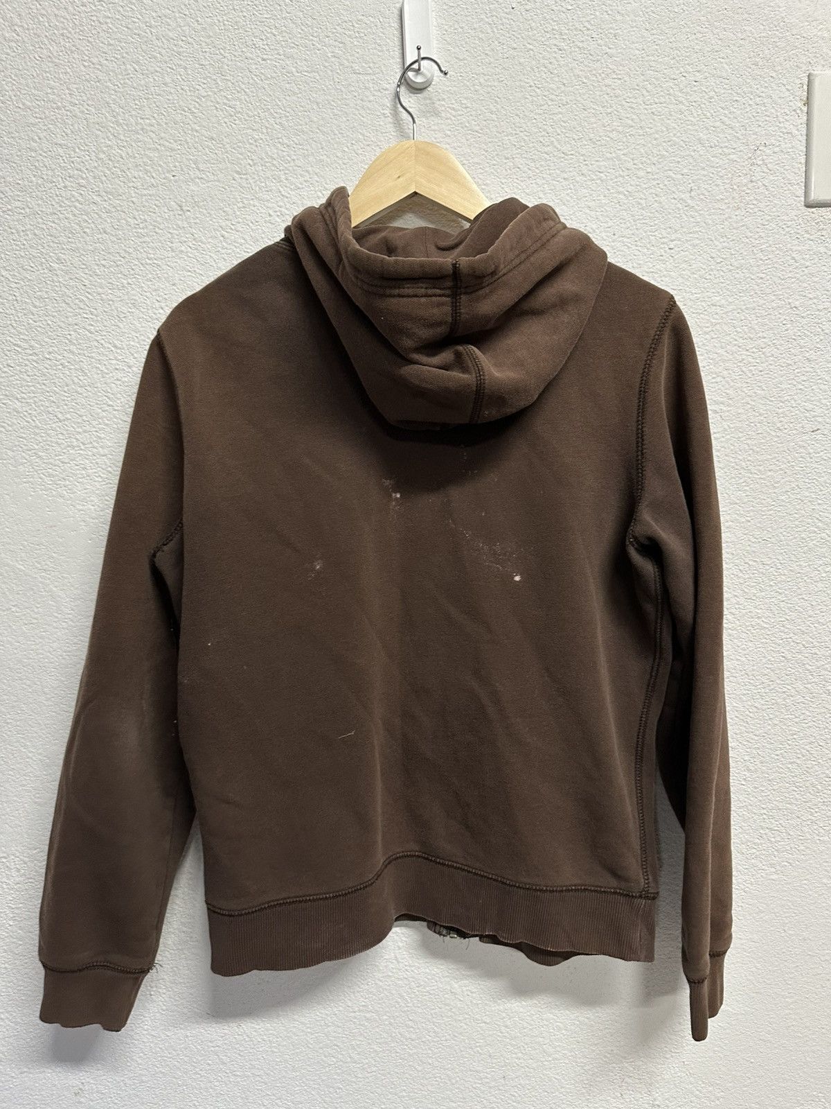 Nike Y2K Nike brown zip up hoodie Size US M / EU 48-50 / 2 - 2 Thumbnail