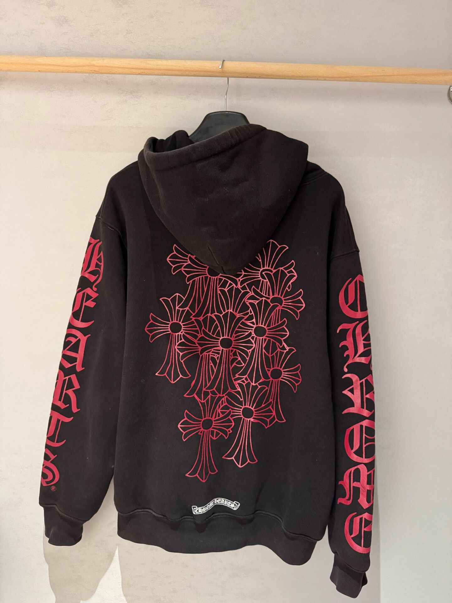Chrome Hearts chrome hearts oversized red cross hoodie Size US L / EU 52-54 / 3 - 1 Thumbnail