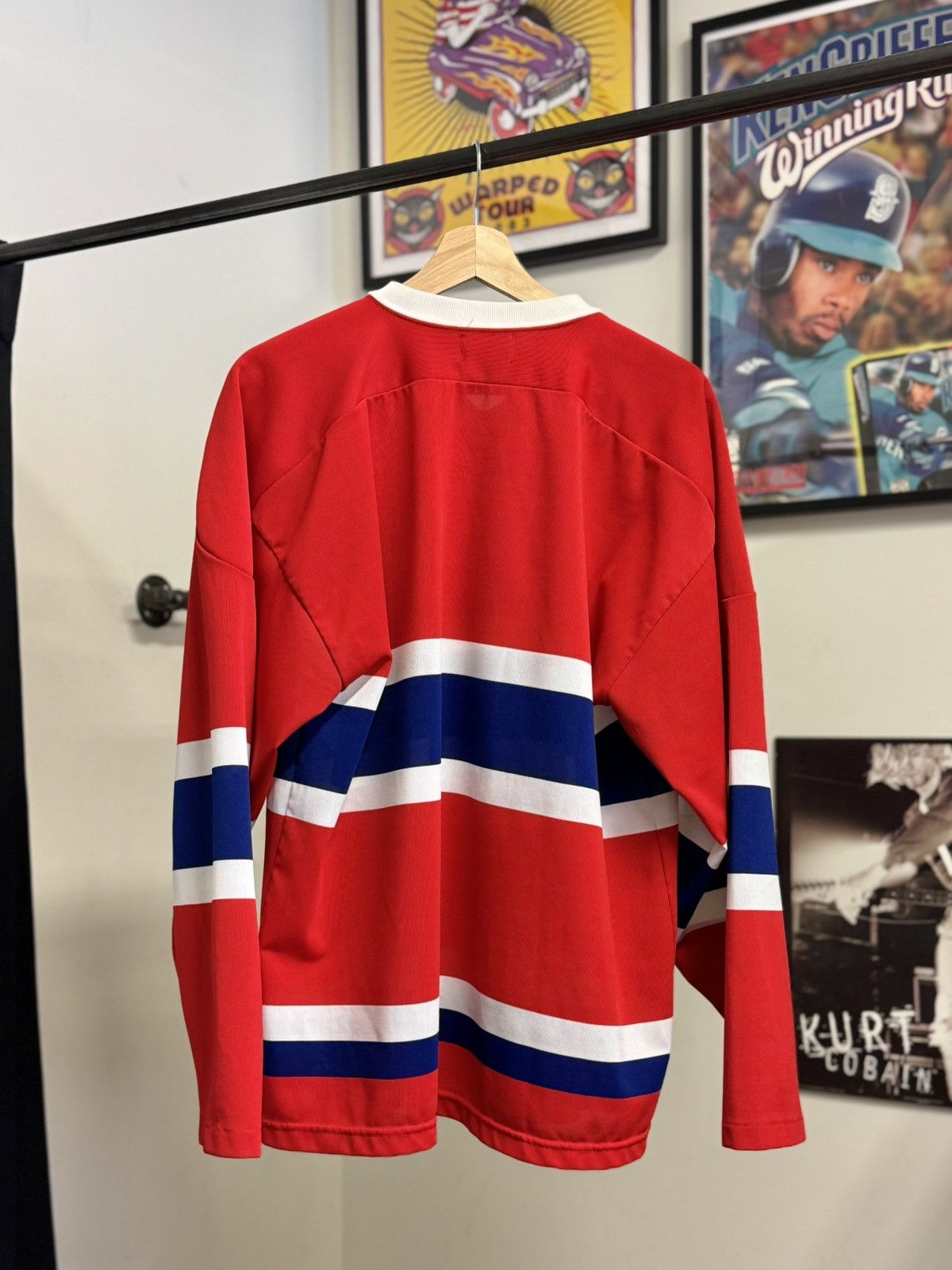 NHL 60s/70s Montreal Canadiens Hockey Jersey Size US L / EU 52-54 / 3 - 2 Thumbnail