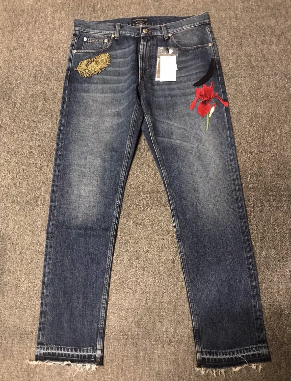 Alexander McQueen Alexander McQueen Jeans Size US 36 / EU 52 - 1 Thumbnail