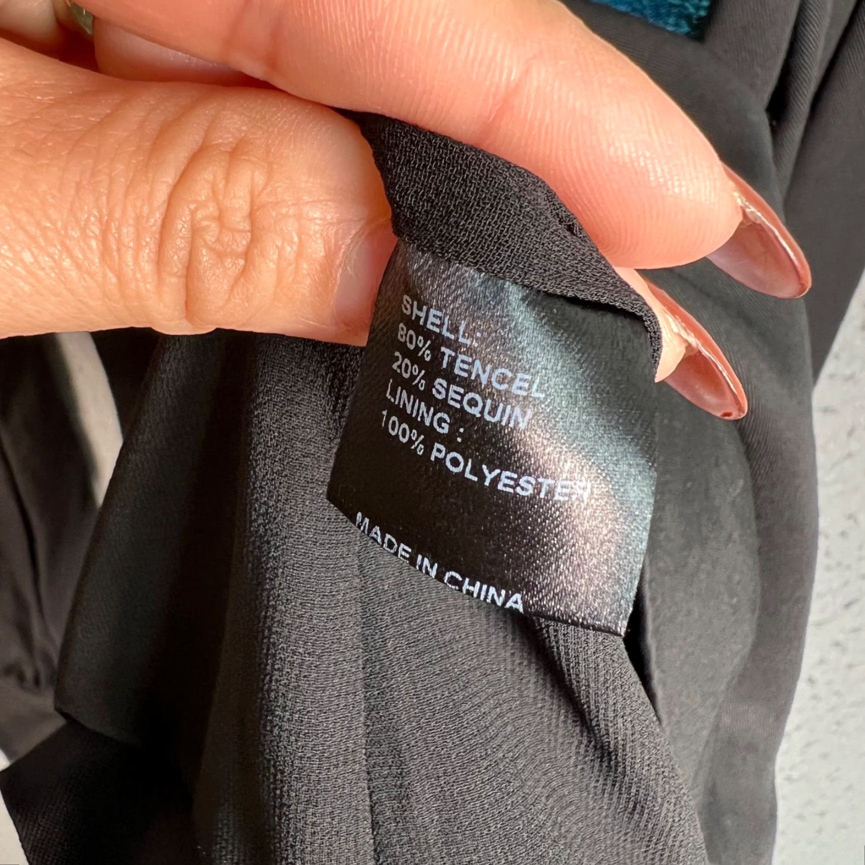 Cynthia Rowley Cynthia Rowley Blouse Womens Size 8 Black Long-Sleeve Top Sequin Feather Design Vintage No Size M / US 6-8 / IT 42-44 - 4 Thumbnail