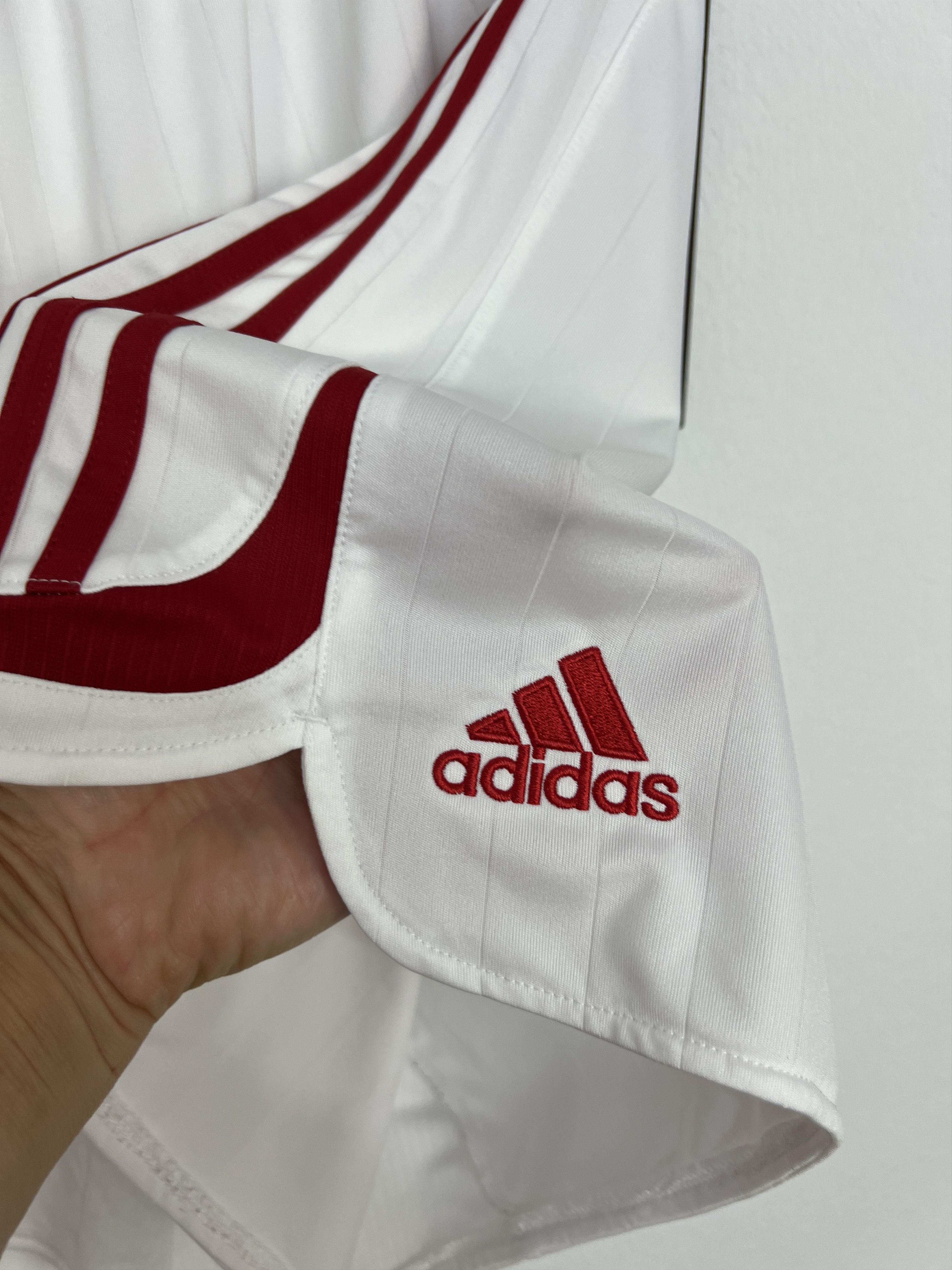 Adidas Vintage Adidas Denmark White Football Shorts Soccer 2XL Size US 38 / EU 54 - 5 Thumbnail