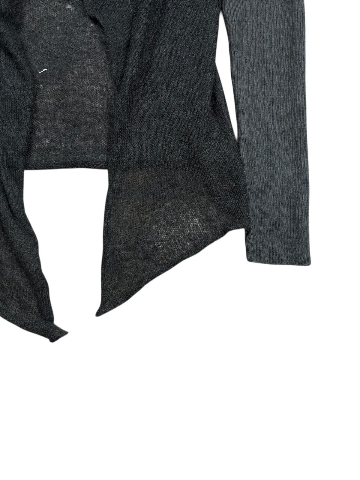 Yasuyuki Ishii 2000s Apex Japan - Vkei Style Outer Knitted Cardigan Size US M / EU 48-50 / 2 - 4 Thumbnail