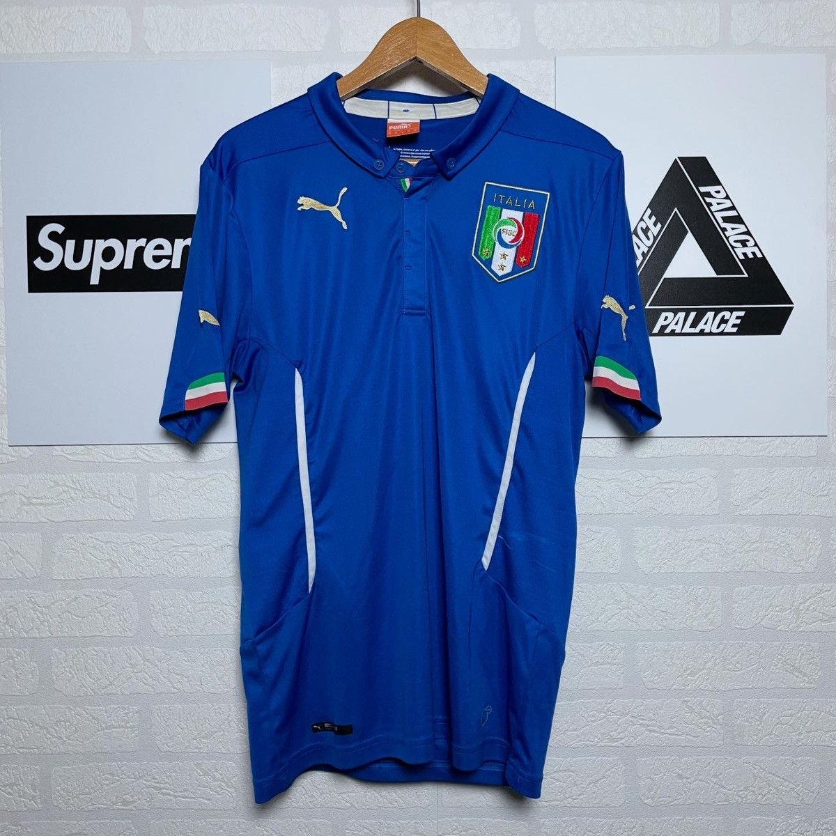 Puma × Versace Crazy Rare Versace Medusa Puma Italy Soccer Jersey