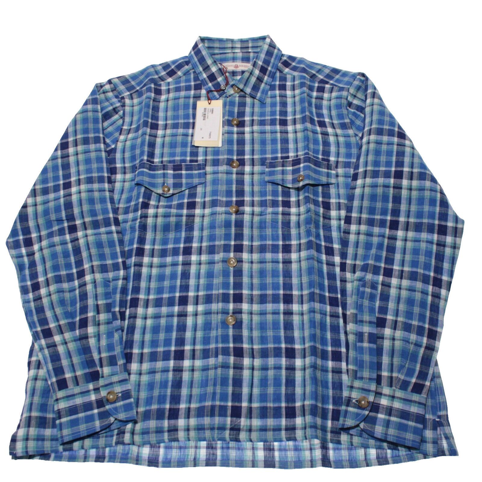 Luciano Barbera Luciano Barbera New with tags Shirt Size M US In Blue Size US M / EU 48-50 / 2 - 3 Thumbnail