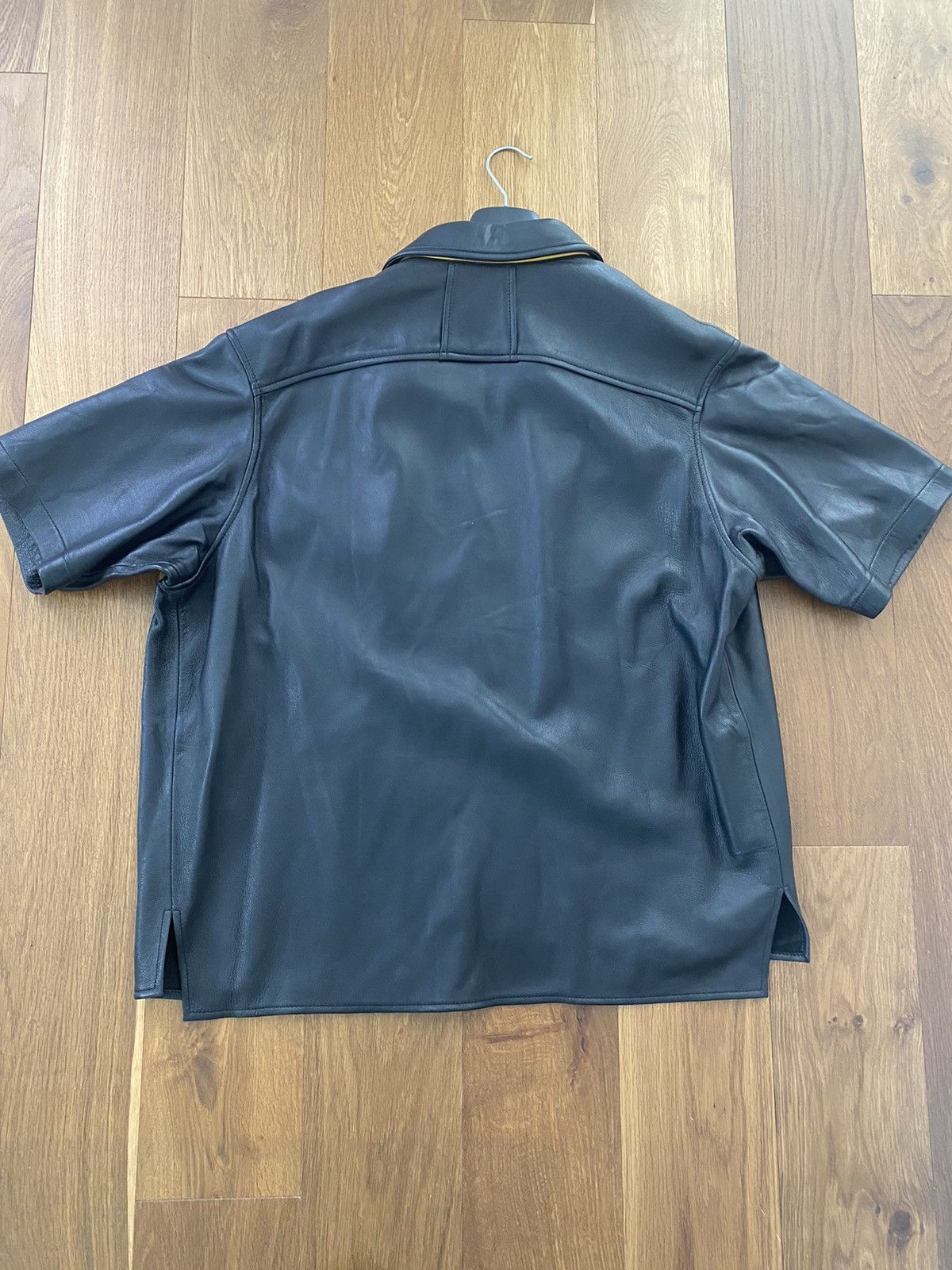 Rhude RHUDE LEATHER SHIRT Size US XL / EU 56 / 4 - 4 Thumbnail