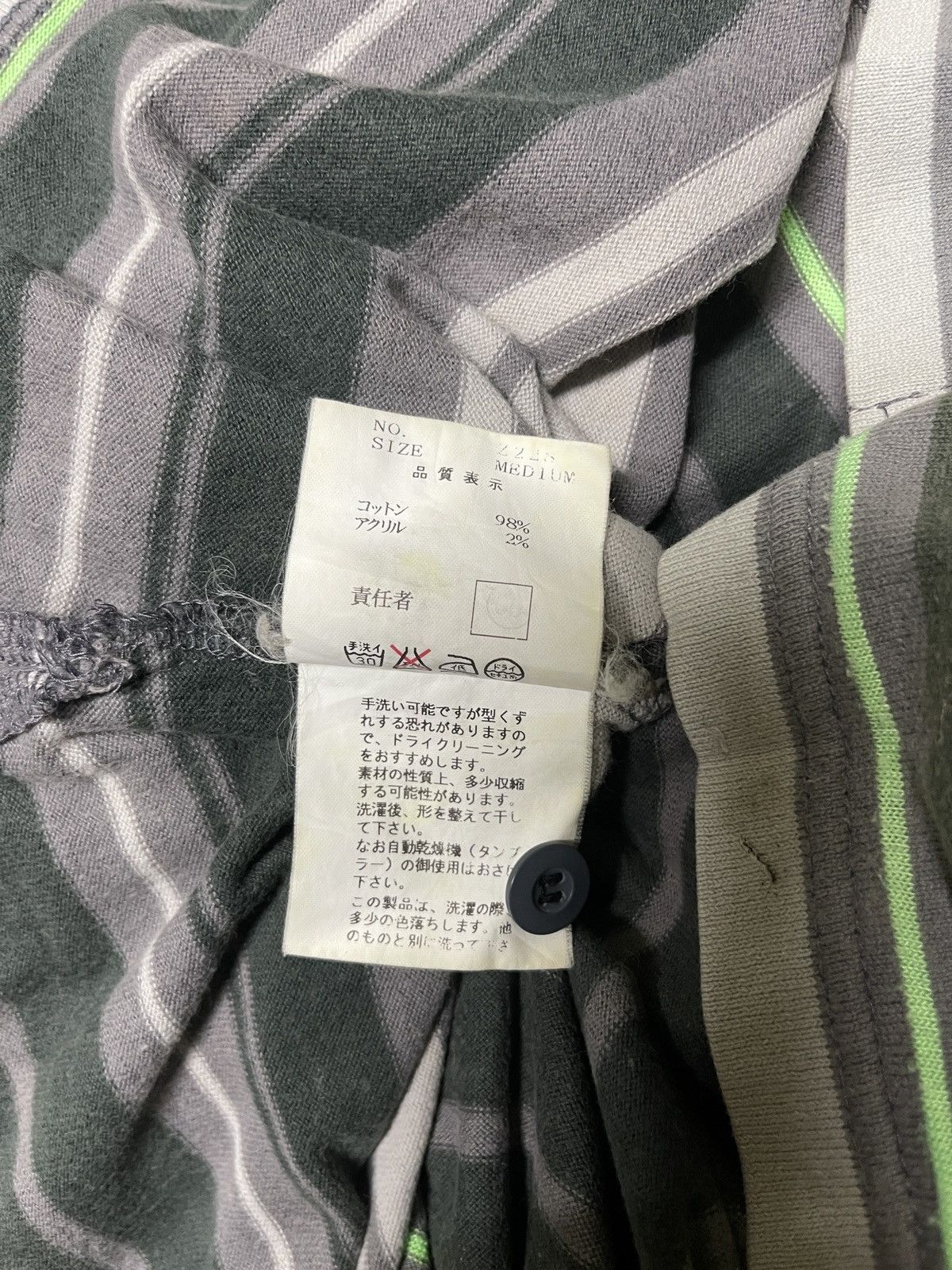 Jun Takahashi Generation Fuck You Stripes Shirt Size US L / EU 52-54 / 3 - 15 Thumbnail
