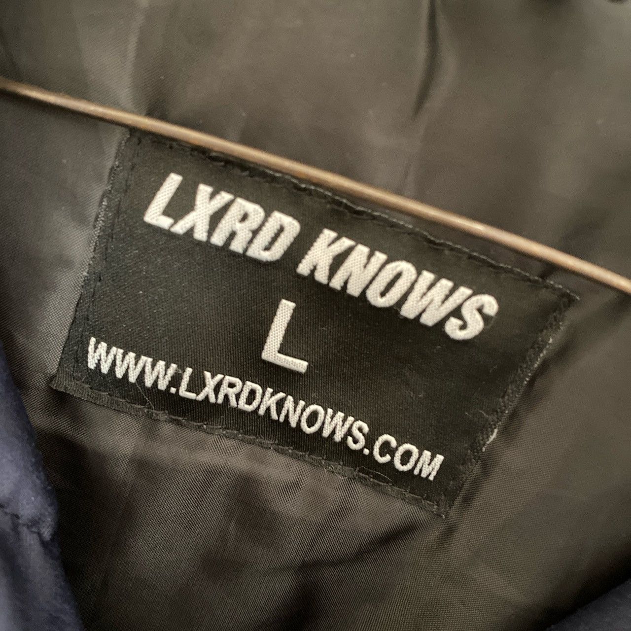 Lxrdknows Lxrdknows Navy/Green puffer jacket Size US L / EU 52-54 / 3 - 3 Thumbnail