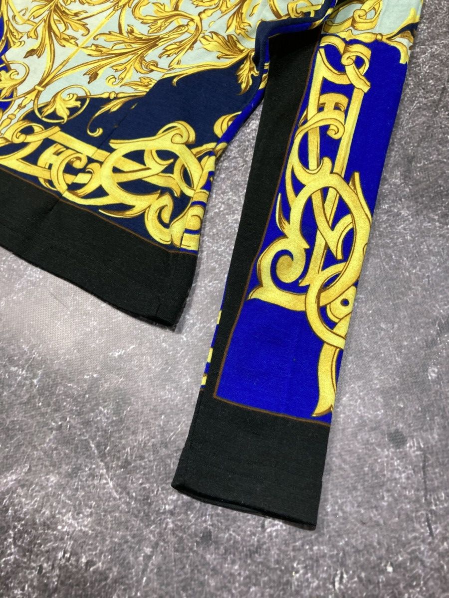 Versace VINTAGE VERSUS GIANNI VERSACE BAROQUE LANA WOOL JUMPER Size L / US 10 / IT 46 - 13 Thumbnail