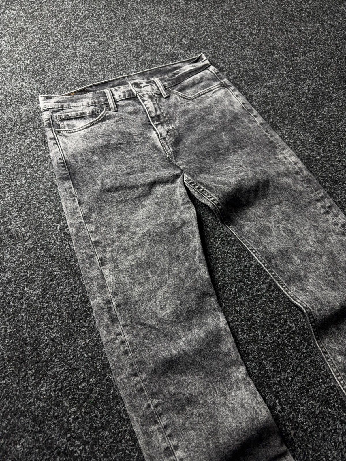 Levi's 00s Levi’s 510 Acid Wash Grey Denim Jeans W32 L32 Size US 32 / EU 48 - 5 Thumbnail