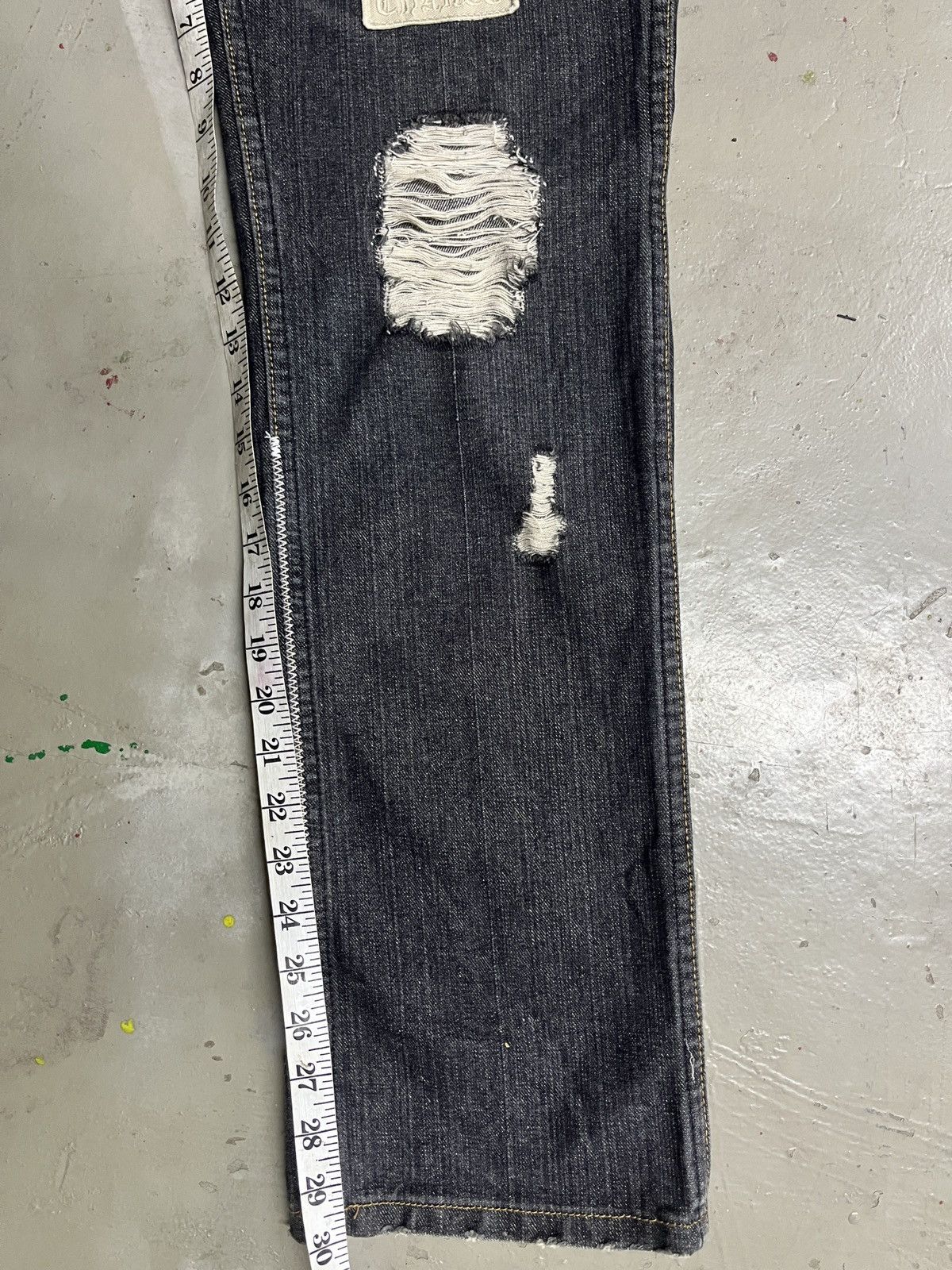 Number (N)ine Number (N)ine ‘Give Peace A Chance’ Patch Jeans Size US 32 / EU 48 - 18 Thumbnail