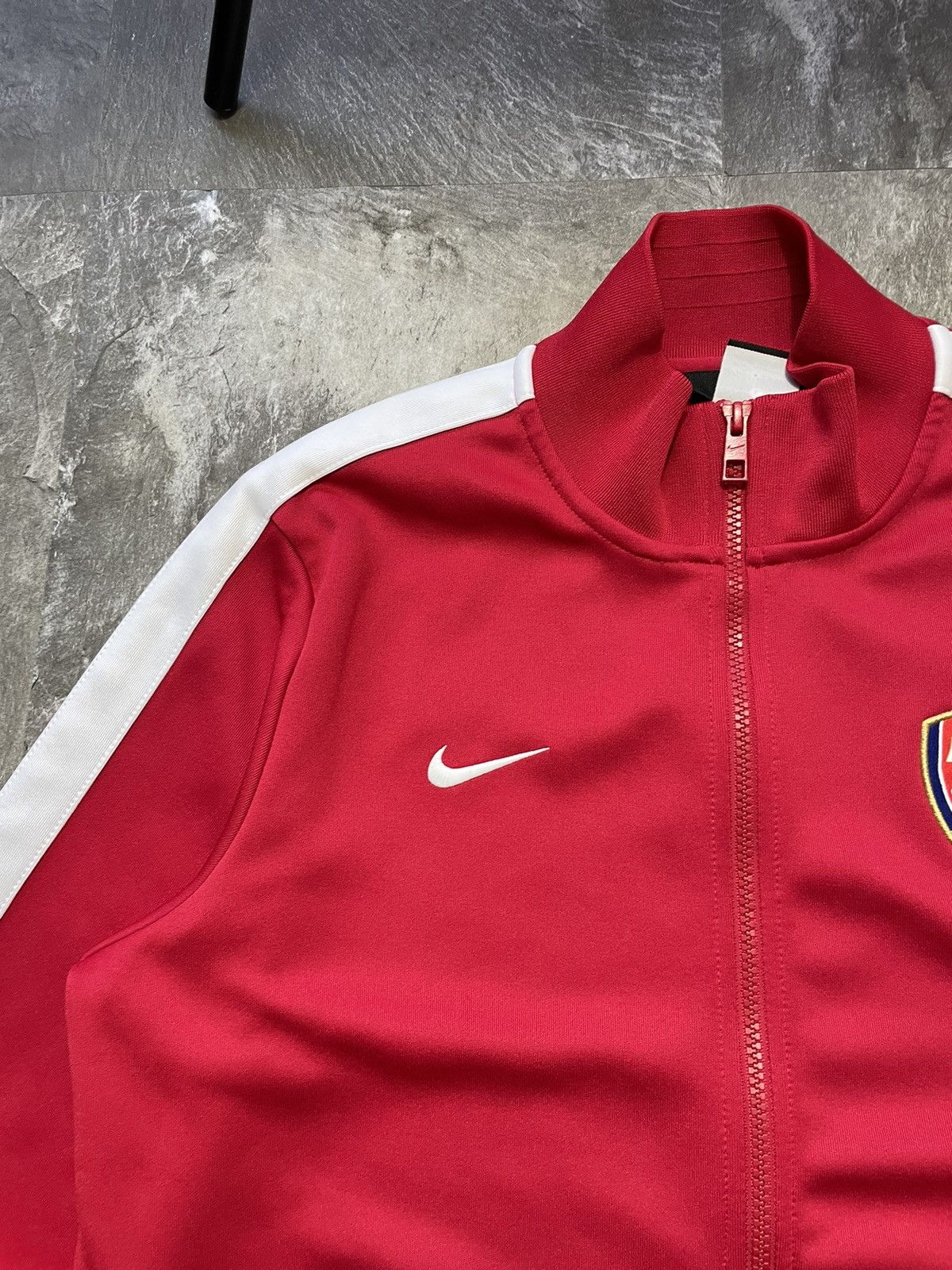 Nike Vintage Nike Y2K Style Football Arsenal Big Logo Zip Olympic Size US M / EU 48-50 / 2 - 4 Thumbnail