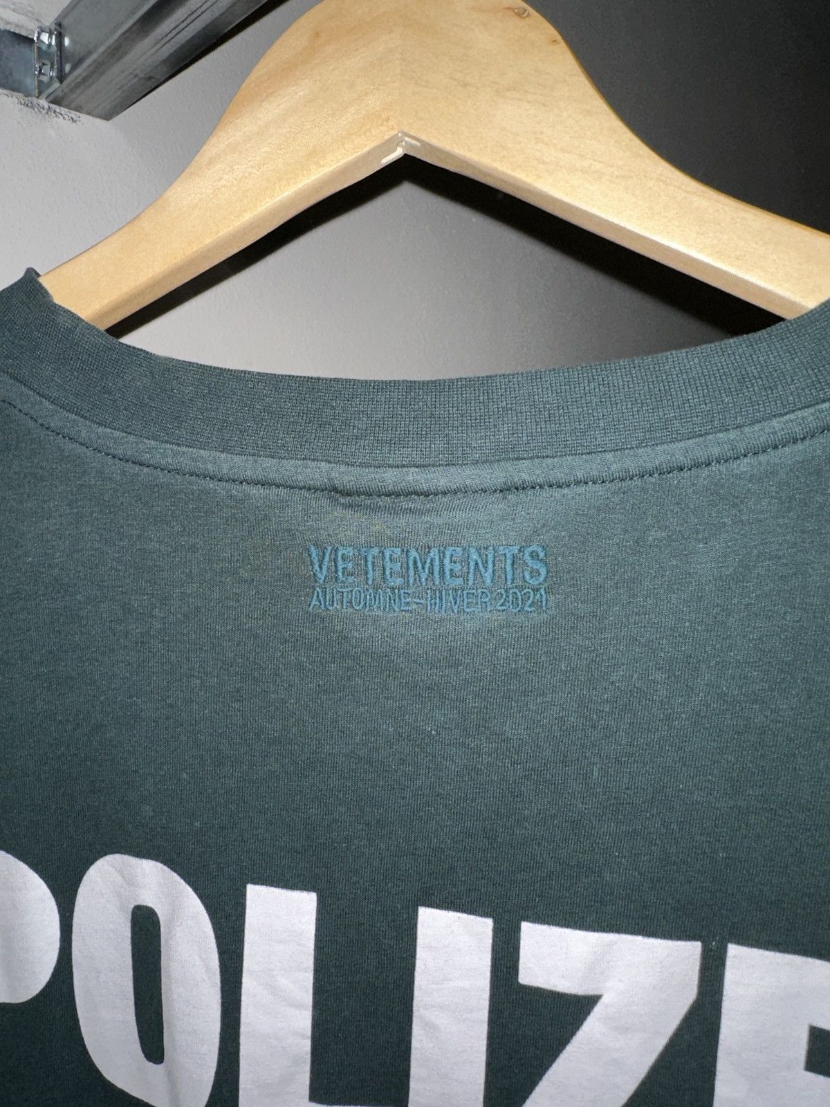 Vetements Polizei T-Shirt Size US M / EU 48-50 / 2 - 3 Thumbnail