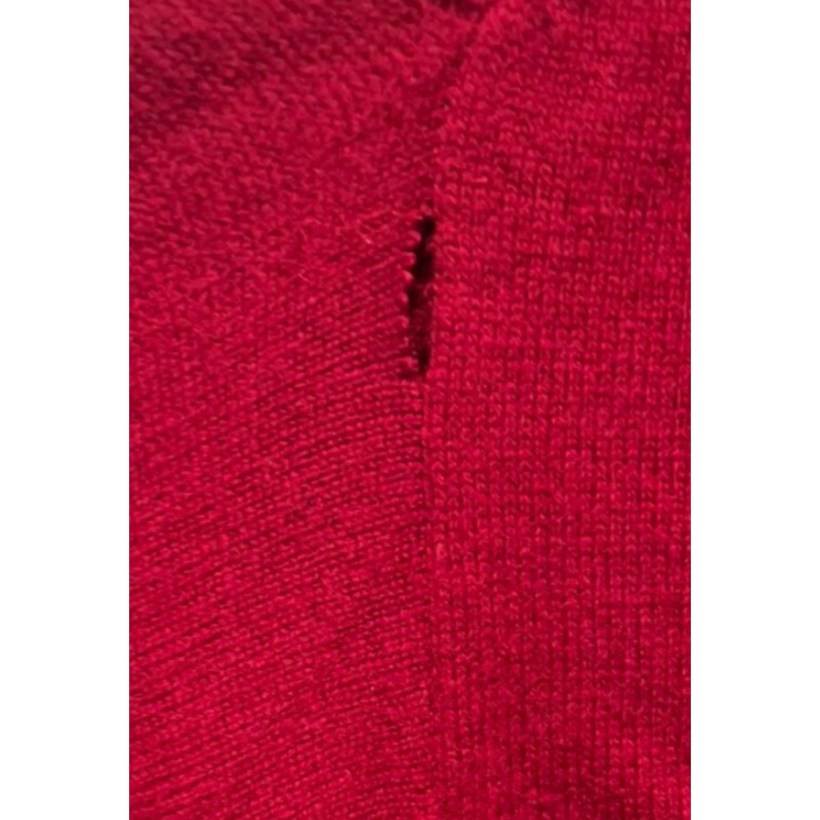 Vintage VINTAGE 100% Cashmere 2-Ply Knit Pullover Sweater Red Size L Classic Pullover Crew Neck Long Sleeve Unbranded Men Size US L / EU 52-54 / 3 - 5 Thumbnail