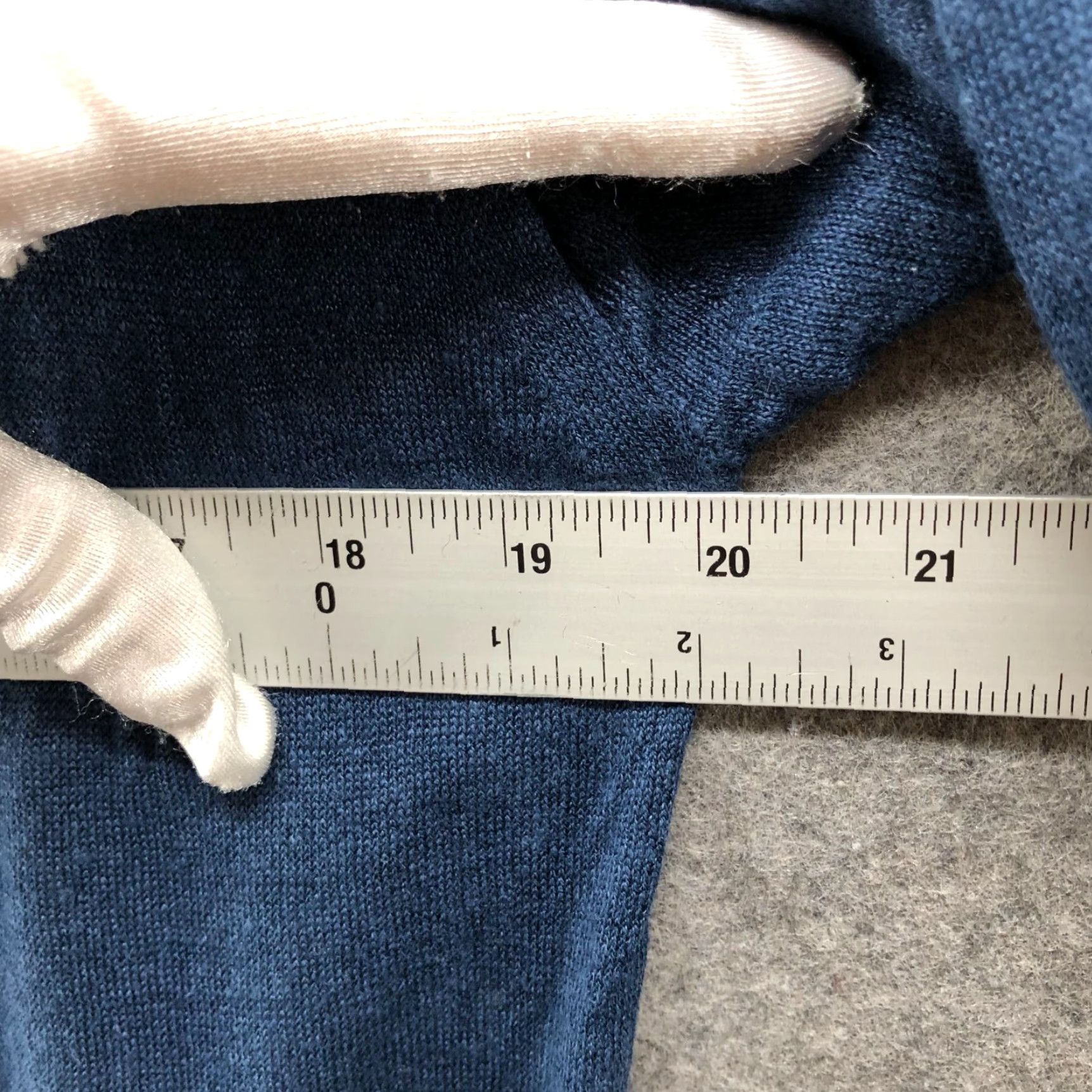 Uniqlo Uniqlo Cardigan Womens XS Dark Blue Linen Blend Open Front Pockets Knit Sweater Open-Knit Solid Button Casual Size XS / US 0-2 / IT 36-38 - 7 Thumbnail