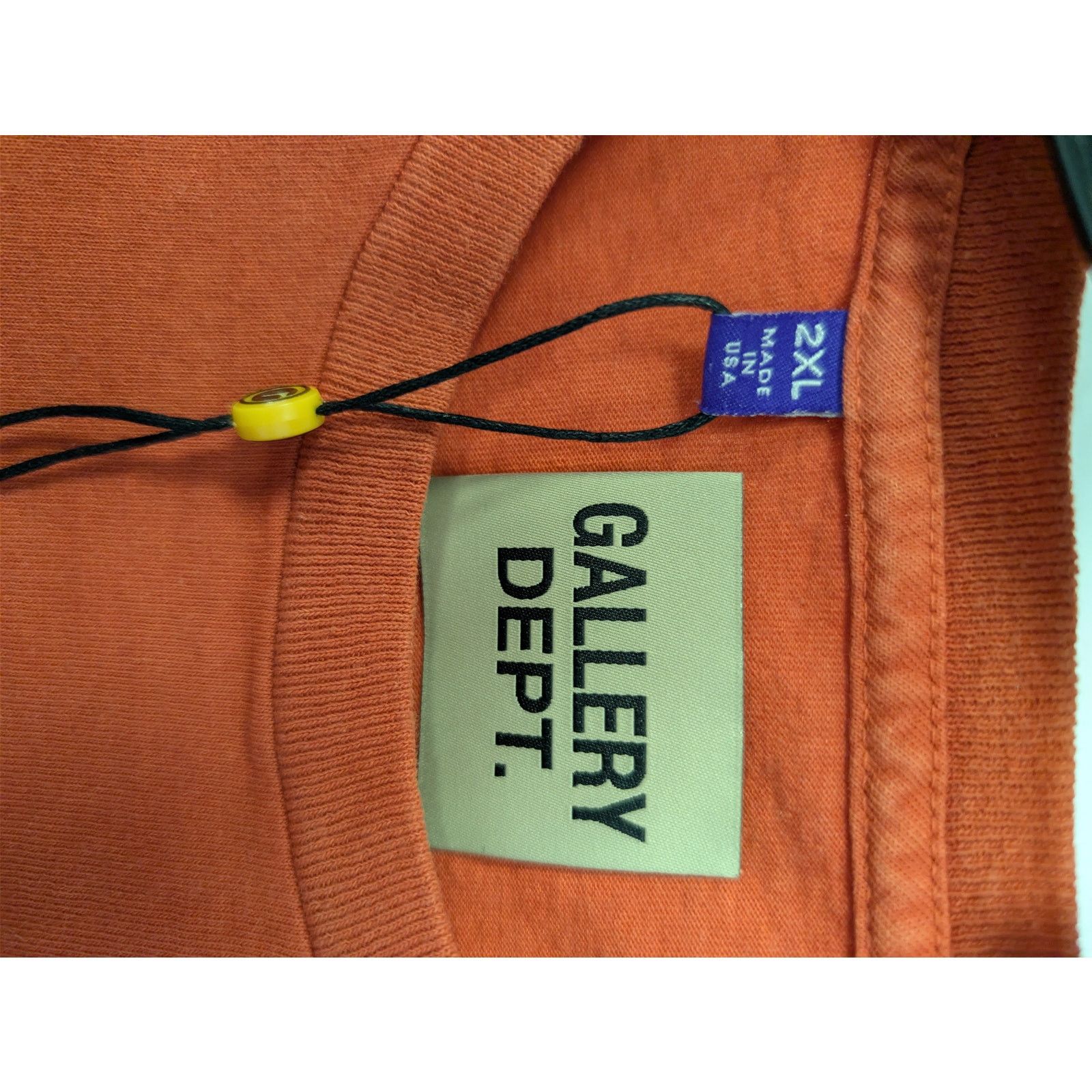 Gallery Dept. o1rshd1 Vintage Logo Painted Tee Shirt in Red Size US XXL / EU 58 / 5 - 19 Thumbnail