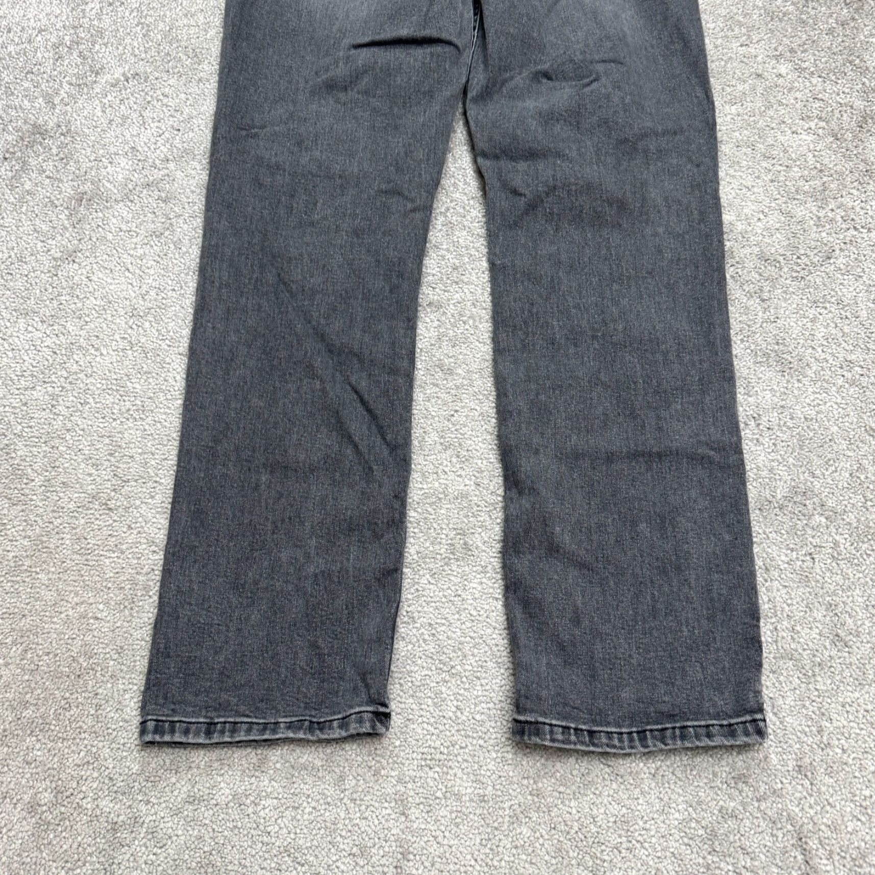 Mott & Bow Mott & Bow Boyfriend Jeans Womens 30x30 Washed Black High Rise 32x29 Denim Jeans Size 30" / US 8 / IT 44 - 4 Thumbnail
