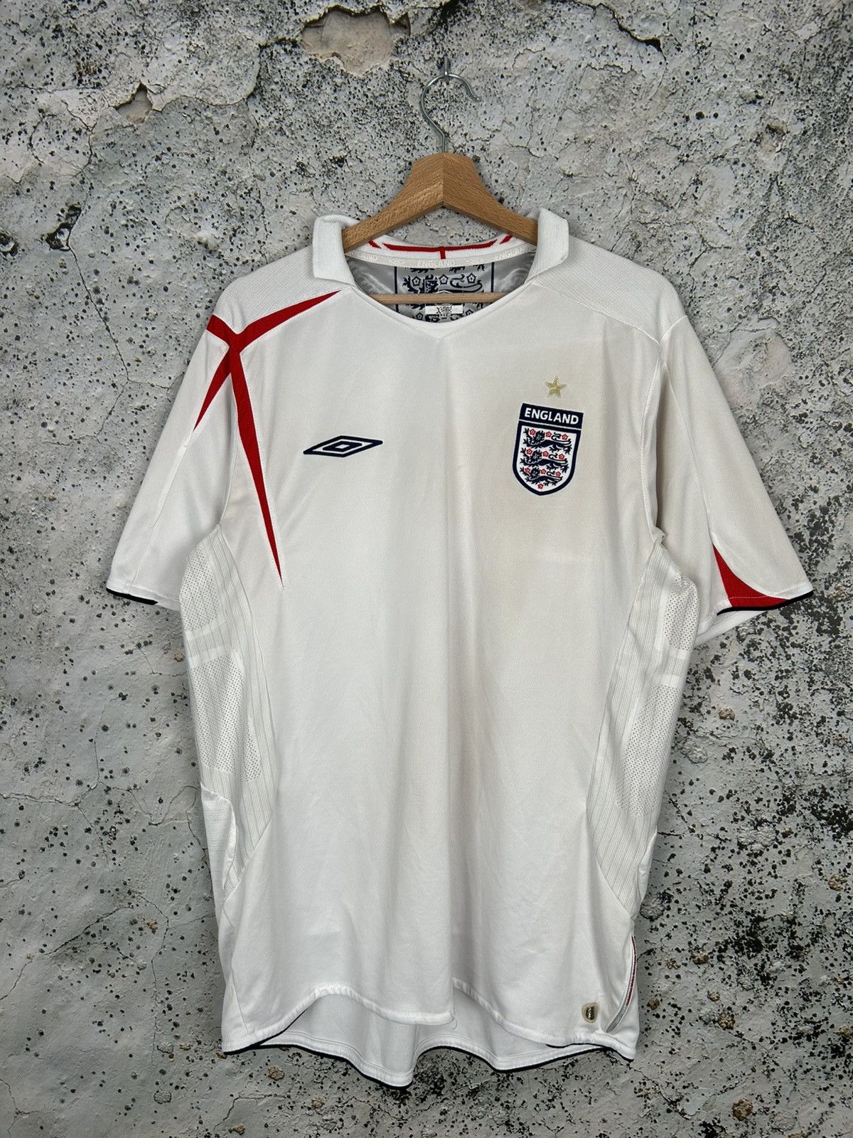 Umbro Umbro Soccer Jersey England Football Sportswear Size US XL / EU 56 / 4 - 1 Thumbnail