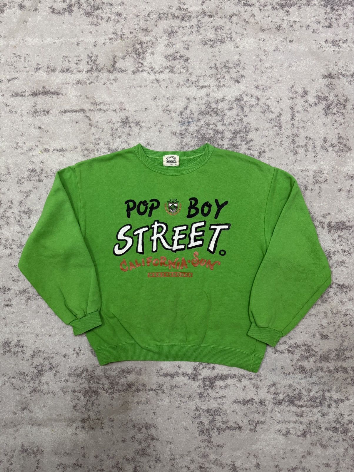 Japanese Brand Vintage Weathercock Pop Boys Street Size Youth Sweathsirt Size US M / EU 48-50 / 2 - 3 Thumbnail