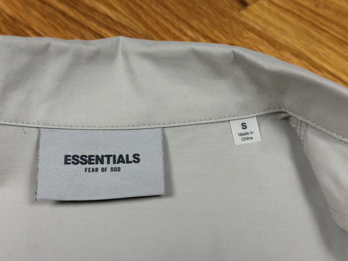 Fear of God FW21 Fear of god essentials coach jacket olive Size US S / EU 44-46 / 1 - 8 Thumbnail