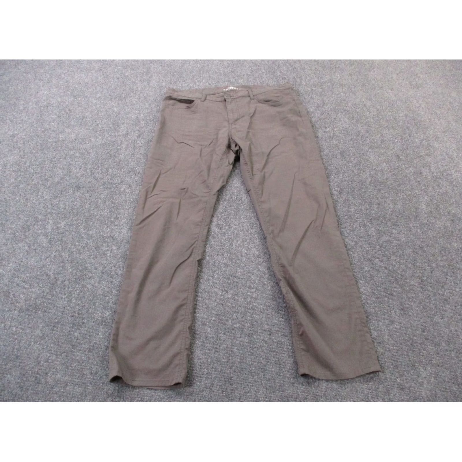 Faherty Faherty Chino Pants Mens 35 Gray Stretch Preppy Golf Straight Business Size US 35 - 2 Thumbnail