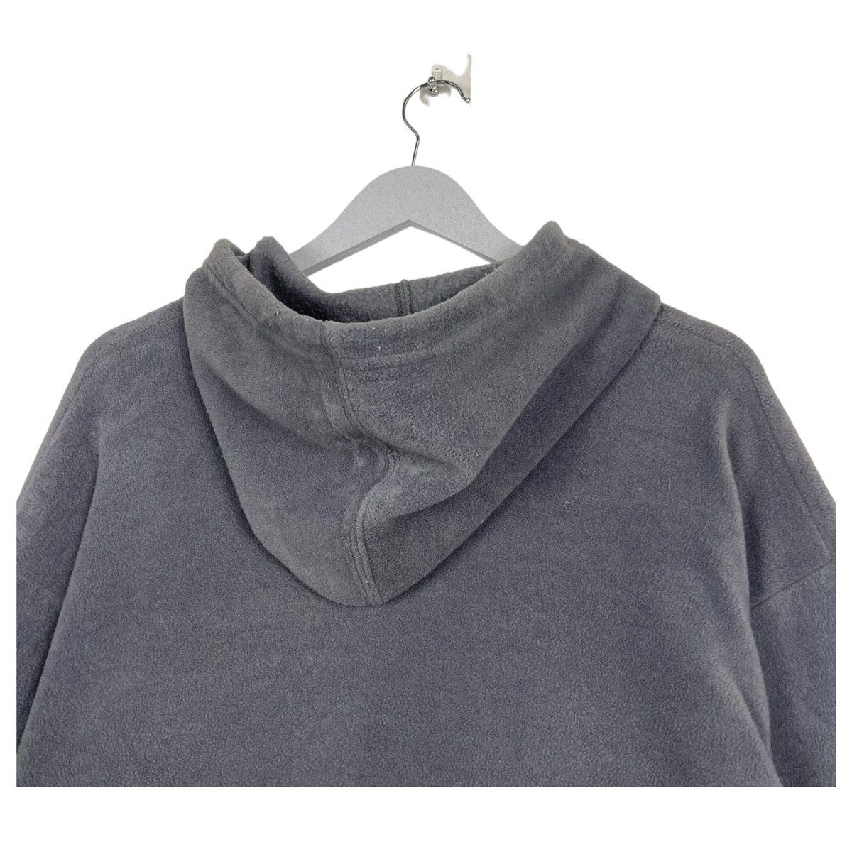 Gap × Vintage 💥90s GAP FLEECE PULLOVER BIG LOGO HOODIE SWEATER Size US L / EU 52-54 / 3 - 8 Thumbnail