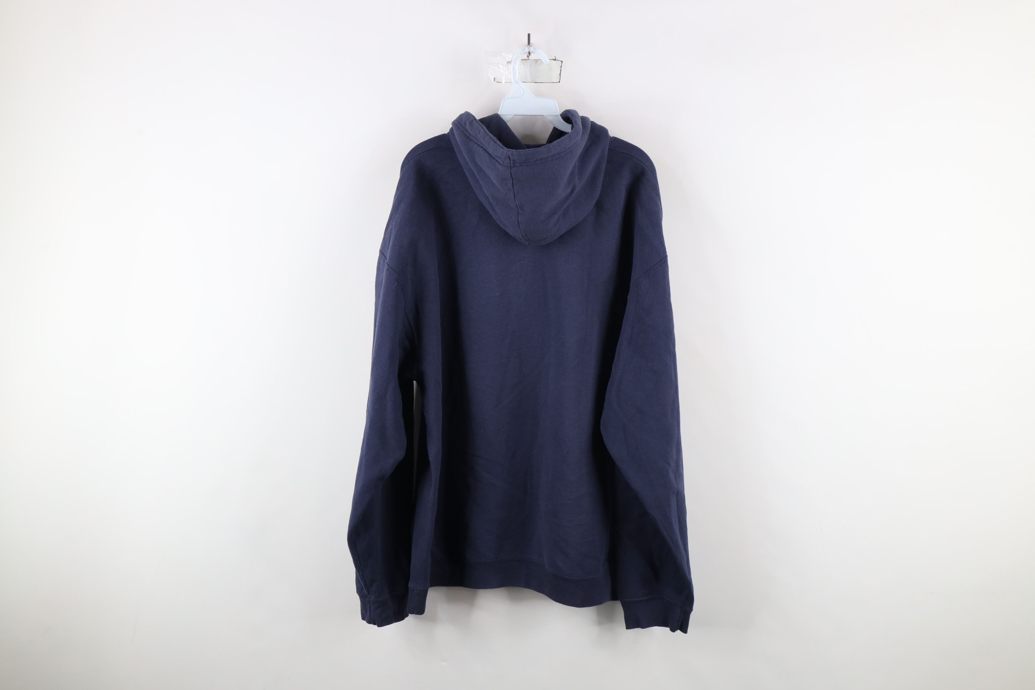 Vintage Vintage Faded University of Michigan Hoodie Sweatshirt Blue Size US XXL / EU 58 / 5 - 10 Thumbnail